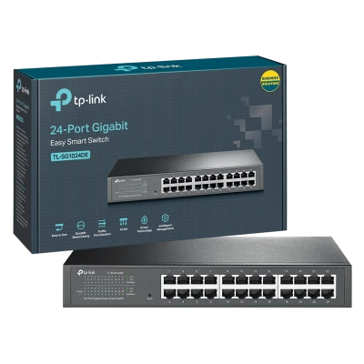 TP-LINK 24-Portni switch, 24 x 10/100/1000 Mbps - TL-SG1024DE