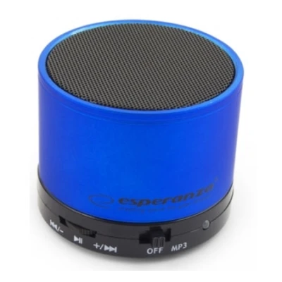 Zvučnik BLUETOOTH ESPERANZA FM RITMO, FM Radio, microSD, USB, blue, EP115B