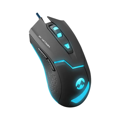 Miš gaming Everest Mercury X8 Usb Black 6D Optical Gaming Mouse, 18296