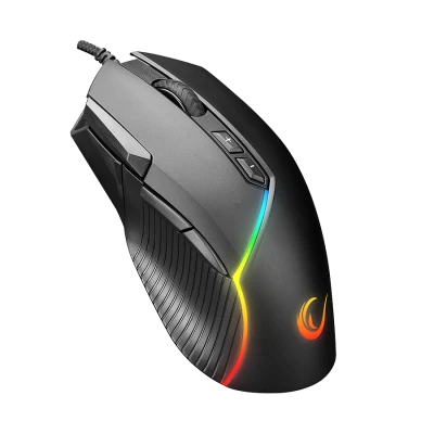 Miš gaming RAMPAGE SMX-G39 COMFORT Usb 8D+ Extra Shot Button 7200dpi RGB Led  Programable, 35496