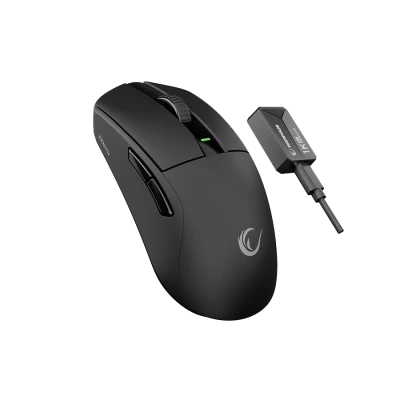 Miš gaming RAMPAGE Zenith Bt Wired 2.4g Black Wireless Paw3395 Nordic 52833 MCU, 41653