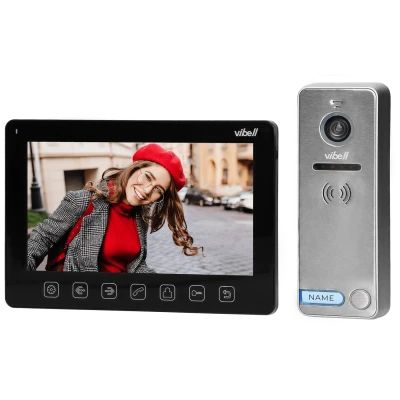 Vibell Video interfon, 7" LCD, Noveo, set - OR-VID-EX-1057/B