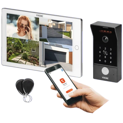 Virone Video interfon 10", WiFi, RFID, Mailo - VDP-70/W