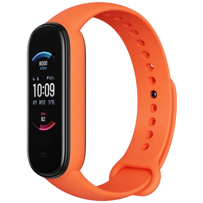 Xiaomi SAT pametni, fitness, AMOLED 1,1", vodootporan 5 ATM - Mi Band 5 Orange
