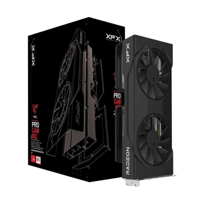 VGA XFX SWIFT AMD Radeon RX 9060 Gaming Edition with 8GB GDDR6 HDMI 2xDP, AMD RDNA 4, black box, SI ONLY, RX-96SWFT8BC