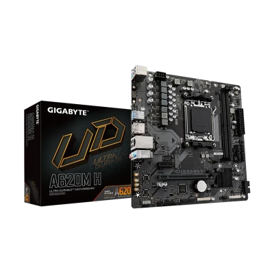 GIGABYTE MB A620M H 1.0 AMD A620;AM5;2xDDR5;M.2 RAID;HDMI,DP,mATX