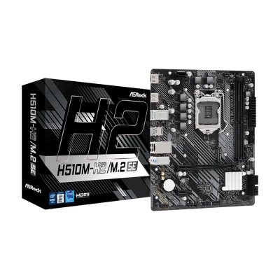 ASROCK MB H510M-H2/M.2 SE Intel H470, LGA1200, 2xDDR4 4xSATA, M.2, 2xHDMI, RAID, microATX