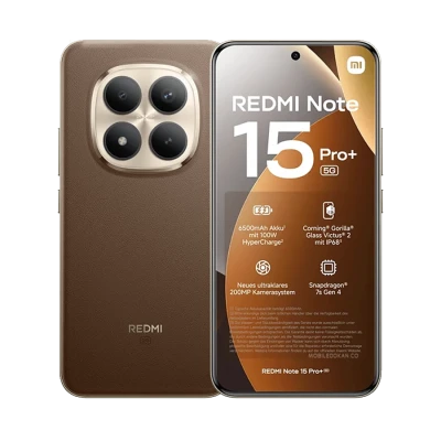 Mobitel Xiaomi Redmi Note 15 Pro+ 8GB 256GB Mocha Brown