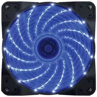 Zeus Ventilator za kućište, 120 mm, Blue LED - Case Cooler 120x120 Blue