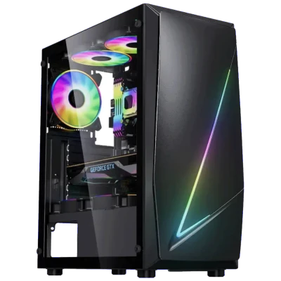 Zeus Desktop PC, Ryzen 5 5500, RX6600, 16GB DDR4, SSD 1 TB - Ryzen 5 5500/16GB/1TB/RX6600