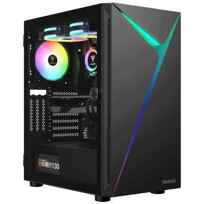Zeus Desktop PC, Ryzen 5 7500F, 16GB DDR5, SSD 1TB, RX6650 - Ryzen 5 7500F/16GB/1TB/RX6650