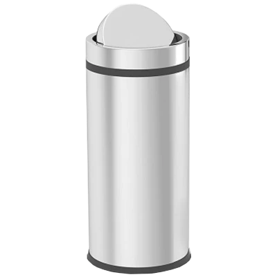 Zilan Kanta za smeće sa rotirajućim poklopcem, 11 lit., INOX - ZLN4582