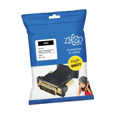 ZED electronic Adapter DVI - VGA - DVI-VGA