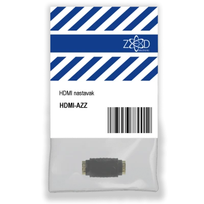 ZED electronic HDMI nastavak, pozlaćeni konektori - HDMI-AZZ