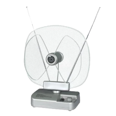 Falcom Antena sobna sa pojačalom, UHF/VHF, srebrna - ANT-204S