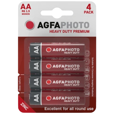 Agfa Zinc baterije, AA, 1.5 V, blister 4 kom. - AA B4