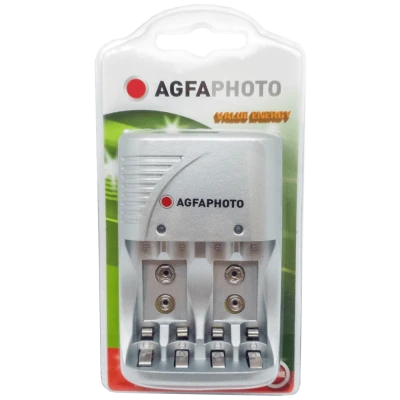 Agfa Punjač za baterije, univerzalni, AA, AAA, 9V - Photo Accu Charger Value Energy