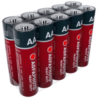 Agfa Baterija Zinc-Carbon, AA, 1.5 V, blister 10 kom. - AA SHRINK S2x5