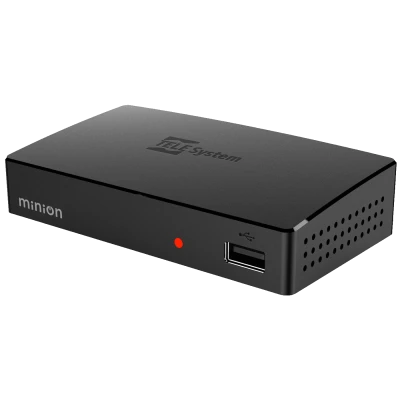 TELE System Prijemnik zemaljski, DVB-T2, H.265/HEVC, SCART, USB - MINION/01