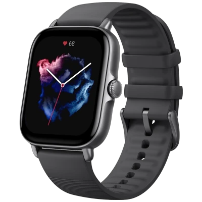 Amazfit SAT pametni, 1.75" AMOLED, vodootporan 5ATM, BT - GTS 3 Graphite Black