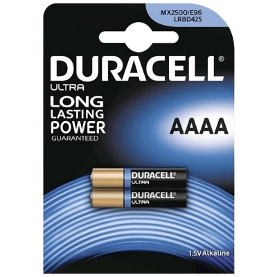 Duracell Baterija alkalna, AAAA, 1,5 V, blister 2 kom. - MX2500 AAAA B2