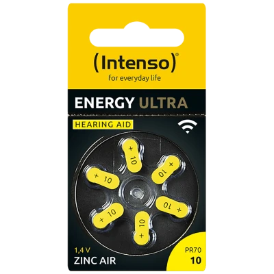(Intenso) Baterija A10/PR70, 1.45 V, pakiranje 6 kom