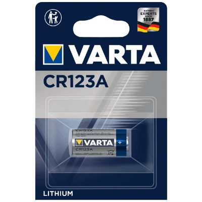 Varta Baterija litijska CR123A, 3V, blister pak. 1 kom