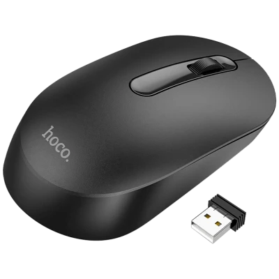 hoco. Miš bežični, Hoco G14 Platinum, 1200 dpi, crna - GM14 Platinum Black