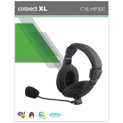 Connect XL Slušalice+mikrofon, set, konekcija Jack 3.5mm,kožni jastučić - CXL-HP300