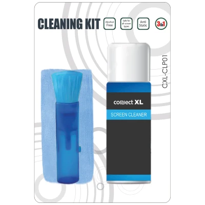 Connect XL Set za čišćenje ekrana 3u1 - CXL-CLP01
