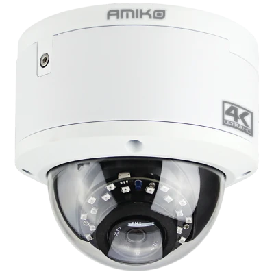 Amiko Home Kamera IP 8MP, 4K, SD utor, Lens 5mm, IR20 - DVW20M4K POE