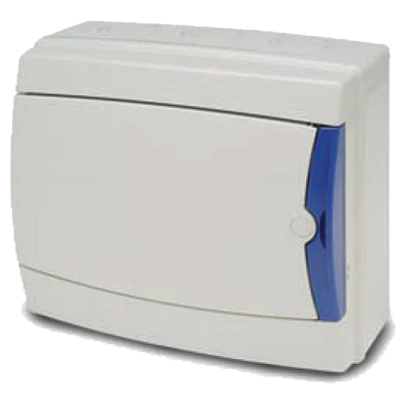 Famatel Kutija za osigurače nadžbuk, 8 osigurača, bijela, IP65 - 3908-T-KN/8