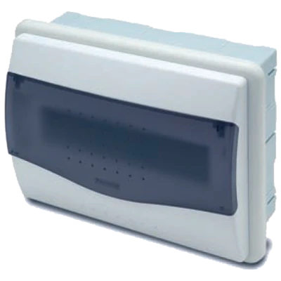 Famatel Kutija za osigurače podžbuk, 8/10 osigurača, providna, IP40 - 3508-F-M-KP/8-10