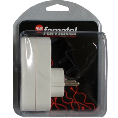 Famatel Strujni razdjelnik 3 utičnice, 10-16A/250V, blister - 1304.1