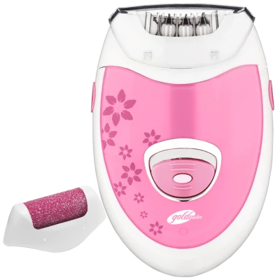 Goldmaster Epilator, 2u1, 2 brzine, pink - GM-7159P, Linda Epilator, pink