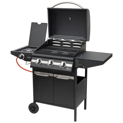 home Plinski roštilj sa tri plamenika + bočni, 4 x 3.2kW, LPG - GRG01