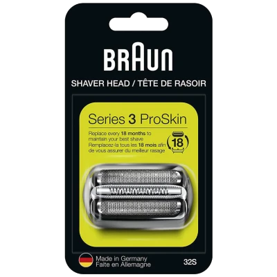 Braun Zamjenska glava za brijanje, 32S - Combi Pack 32S