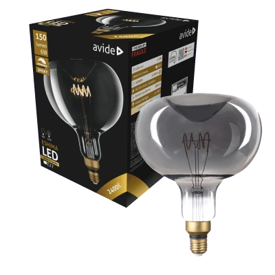 Avide Sijalica, LED 6W, E27, 2700K, 360°, 230V AC - Jumbo Smoky 6W E27