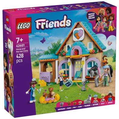 Lego Veterinarska klinika za konje i ljubimce, LEGO Friends