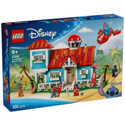 Lego Lilo i Stitch u kući na plaži, LEGO Disney Princess