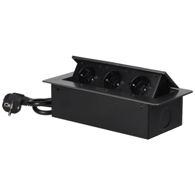 Orno Produžni kabel sa 3 x Schuko utičnice, ugradbena - OR-AE-1337(GS)/GR