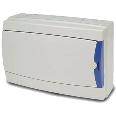 Famatel Kutija za osigurače nadžbuk, 12 osigurača, bijela, IP65 - 3912-T-KN/12