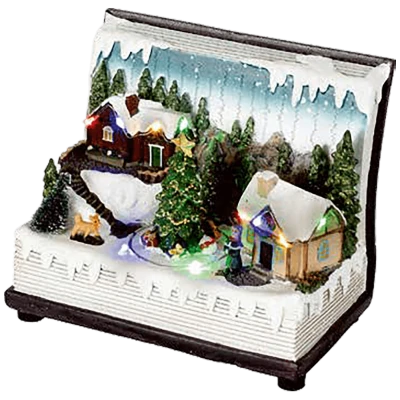 home Dekorativna LED rasvjeta, otvorena knjiga - DRM 12