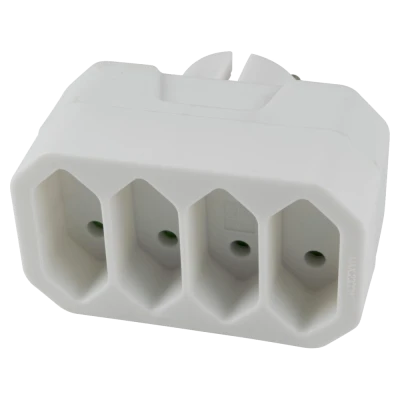 home Strujni razdjeljnik, 4 x Euro utičnice - NV 24/WH