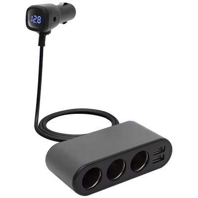 SAL Auto razdjelnik sa USB punjačem, 3 x 12-24 V, 2 x USB - SAU80W