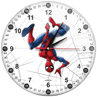 Marvel Zidni sat, Marvel Spider Man - Wall Clock GlossySpider Man 003