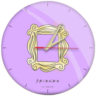 Friends Zidni sat, Friends - Gloss wall clock Friends 006