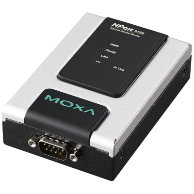 Moxa Terminal server, RS-232/422/485, RJ-45 Ethernet - JAB MOXA NPort 6150