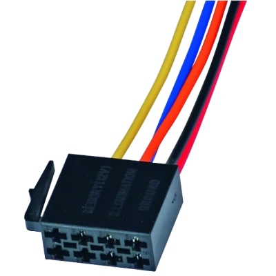 SAL Utičnica ISO, napajanje, 15cm označene žice - SA-FISO 032