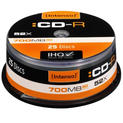 (Intenso) CD-R 700MB (80 min.) pak. 25 komada Cake Box - CD-R700MB/25Cake